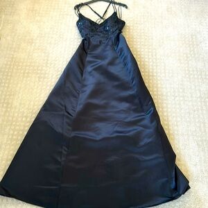 Black evening gown